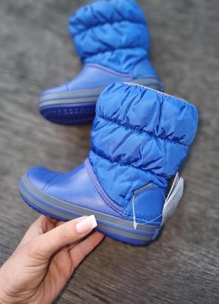 Зимові чоботи crocs с9-25/26-15.5см j2-33/34-20/21cm