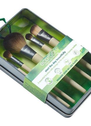 Набір пензлів для макіяжу ecotools start the day beautifully kit 16061 фото