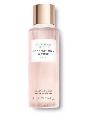 Парфумований спрей для тіла victoria's secret coconut milk & rose