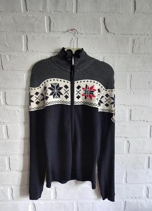 Теплая шерстяная кофта napapijri