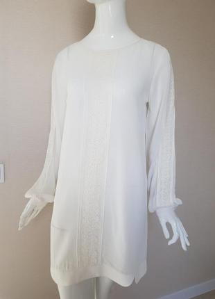 Вишукана блуза туніка з вишивкою part two1 фото