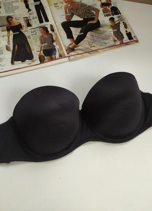 Гладенький бюстгалтер на силіконових полосках c&a, eur 90b/90в