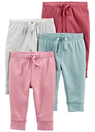 Спортивные штаны на девочку carter's 6 месяцев поштучно и набором