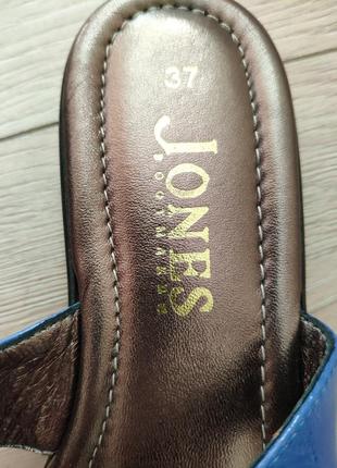 Шлепанцы, туфлі, босоножки кожа брендовые сток jones5 фото