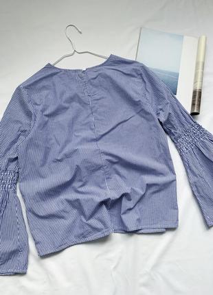 Рубашка, блуза, блузка, в полоску, полосатая, beachlunchlounge2 фото