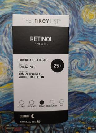 Сыворотка от морщин омолаживающая с ретинолом 30 мл the inkey list retinol serum3 фото