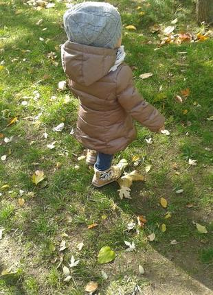 Пальтишко-курточка benetton на 1-2 годика.3 фото