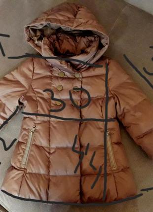Пальтишко-курточка benetton на 1-2 годика.4 фото