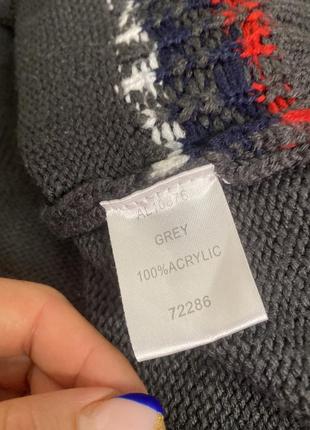 Светр з оленями кофта cotton traders, m 2