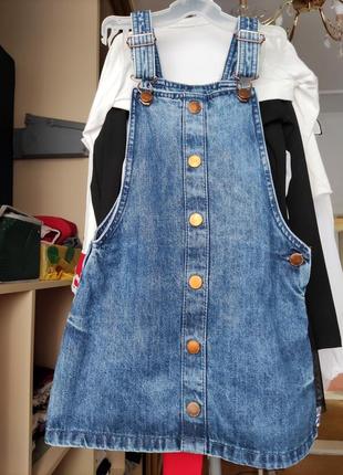Джинсовий сарафан