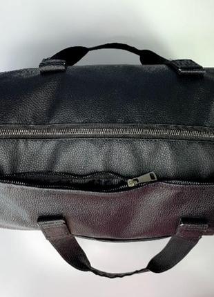 Качественная, вместительная дорожняя и спортивная сумка кожаная2 фото