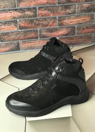 Мужские чёрные замшевые ботинки exclusive чоловічі чорні замшеві черевики exclusive