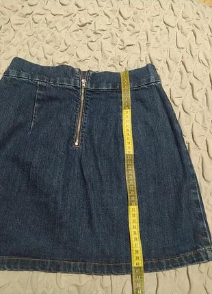 Спідниця джинсова,  розмір w264 фото