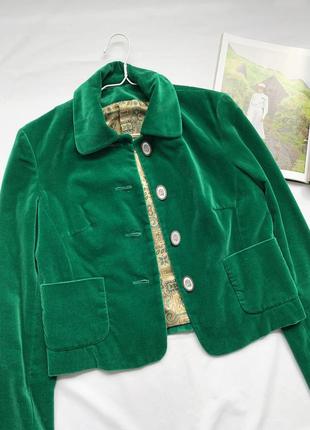 Піджак, пиджак, жакет, смарагдовий, зелений3 фото