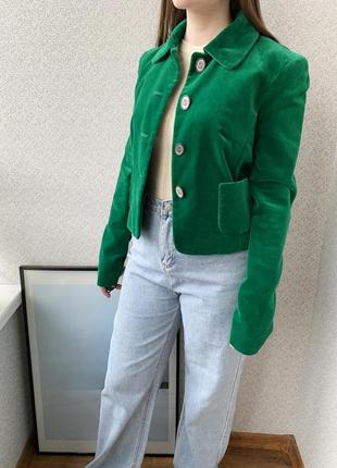 Піджак, пиджак, жакет, смарагдовий, зелений7 фото