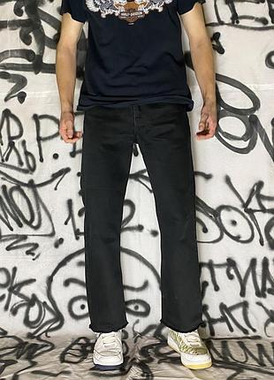Черные штаны джинсы levi’s 751