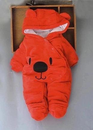 🧸мімішні теплі комбінезони для малюків