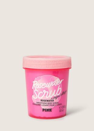 Victoria's secret pink rosewater scrub скраб для тіла вікторія сікрет виктория сикрет1 фото