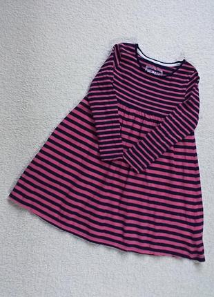 Платье полоска в идеале, хлопок.