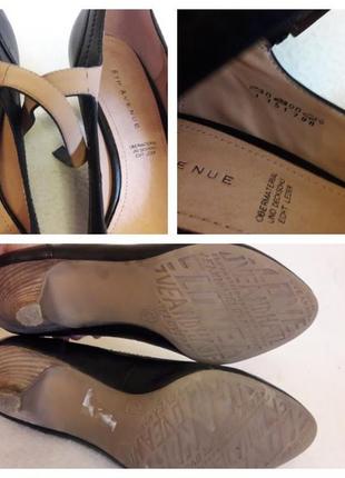 Кожаные туфли фирмы 5th avenue ( германия) p. 38 стелька 24,5 см5 фото