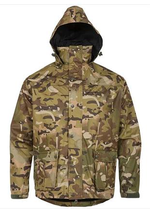 Водонепроницаемая камуфляжная куртка дощовик highlander