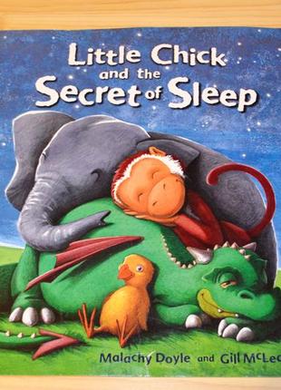 Little chick and the secret of sleep, детская книга на английском языке