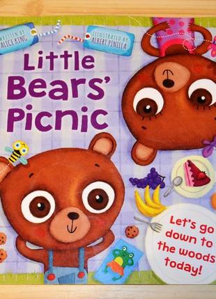 Little bears picnic, детская книга на английском языке