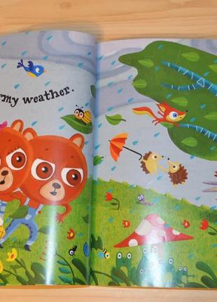 Little bears picnic, детская книга на английском языке5 фото