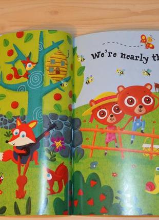 Little bears picnic, детская книга на английском языке6 фото