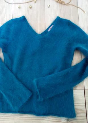 Ангоровый свитер шикарного цвета1 фото