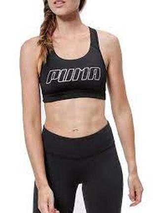 Женский спортивный бюстгальтер черный puma 516996 31