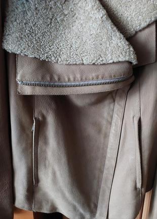Шкіряна куртка бренду helmut lang 100% оригінал!2 фото