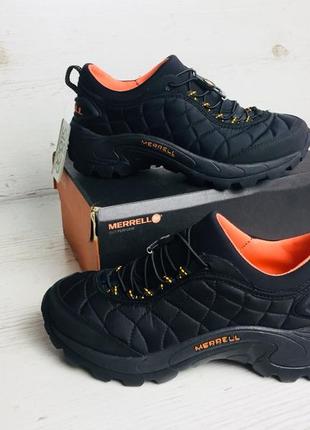 40 41 42 43 44 45 мужские кроссовки ботинки merrell ice cap moc black orange