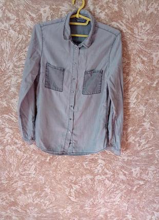 Джинсова сорочка tommy hilfiger