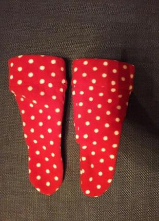 Флисовые носки вставки утеплители в резиновые сапоги1 фото