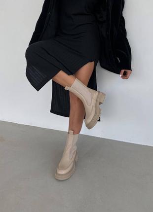 Челсі, черевики, чоботи, челси ботильоны натуральна шкіра