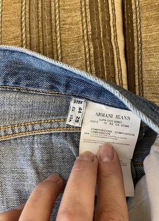 Шорти джинсові armani jeans оригінал3 фото