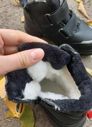 Зимние сапоги, ботинки мальчик натуральная шерсть9 фото