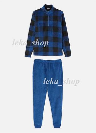 Піжама тепла велсофт пухнастий фліс primark