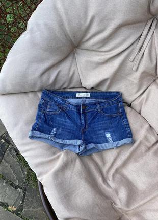 Женские джинсовые шорты, м, плотный джинс, жіночі шорти джинсові3 фото