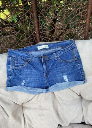 Женские джинсовые шорты, м, плотный джинс, жіночі шорти джинсові4 фото