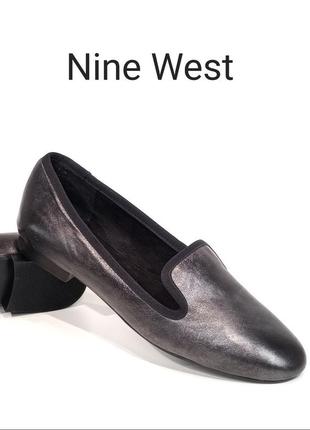 Кожаные женские туфли nine west