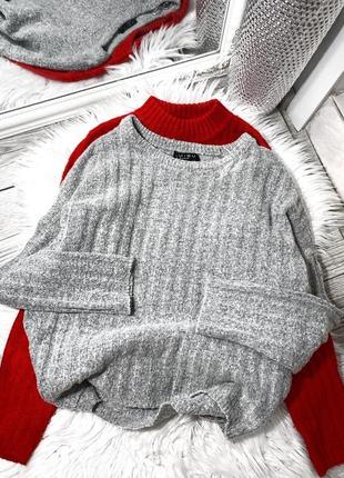 Серый свитер amisu1 фото