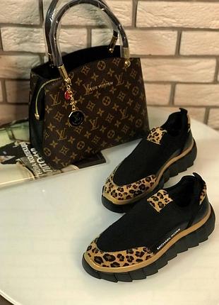 Нереальные кроссовки,бренд,шикарное качество,самые топовые новинки, леопардовый принт.