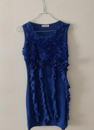 Плаття-футляр з рукавичками сукня приталена