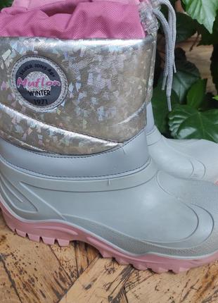 Зимові черевики muflon 35-36 теплі непромокаємі