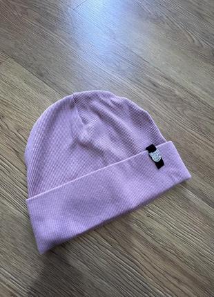 Шапка в рубчик