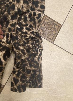 Жакет пиджак женский леопардовый анималистический шикарный стильный трендовый5 фото