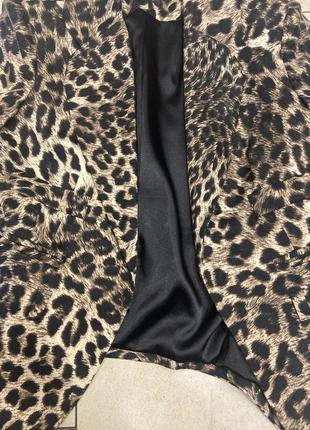 Жакет пиджак женский леопардовый анималистический шикарный стильный трендовый4 фото