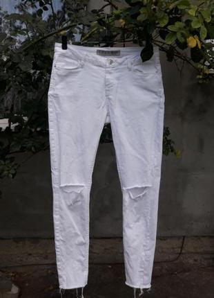 Розпродаж стрейчеві джинси скінні з прорізами2 фото